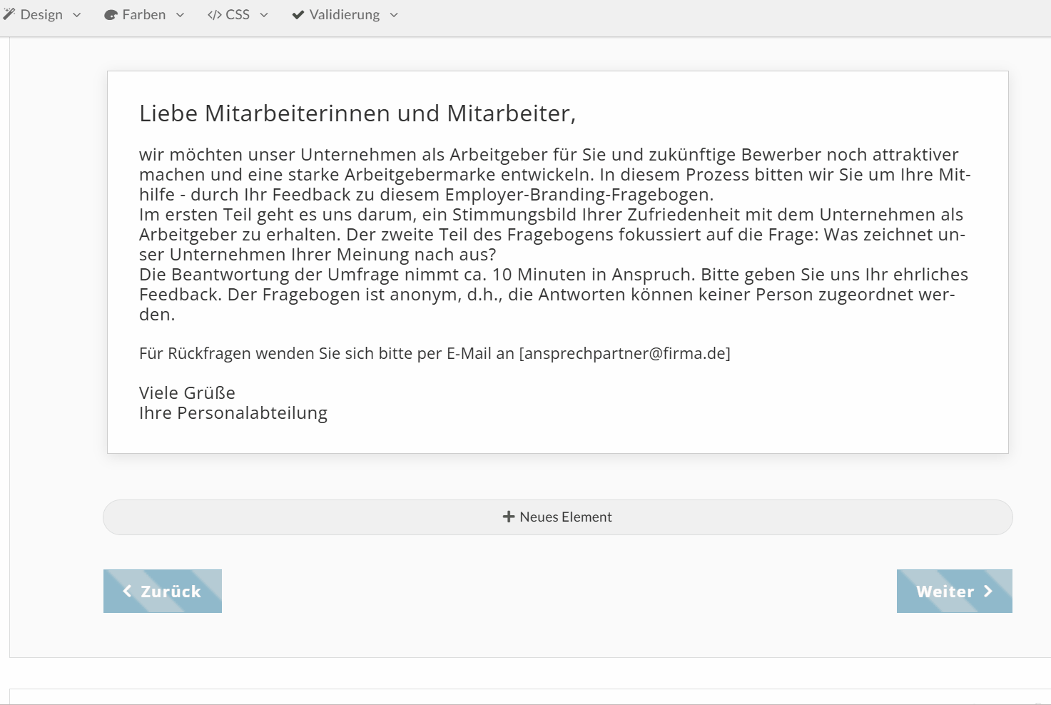 CSS-Befehl "line-height" in einen Textblock einfügen