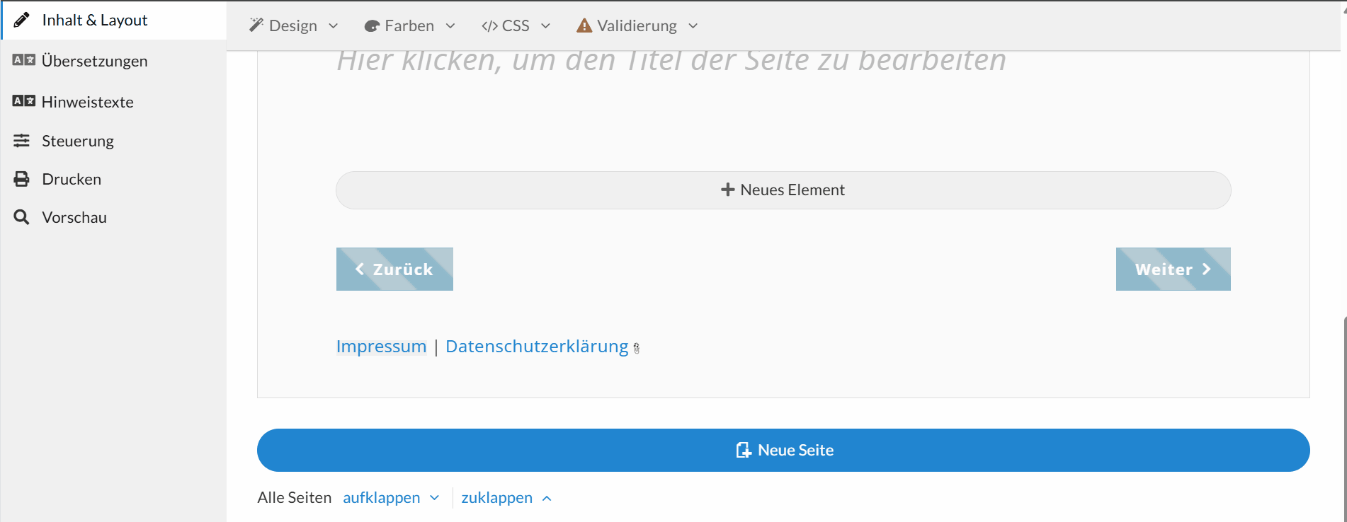 Bearbeiten Sie den Link so, dass er sich beim Anklicken in einem neuen Tab öffnet. 